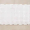 ALFOMBRA BAÑO ANTIDESLIZANTE PELO BLANCA