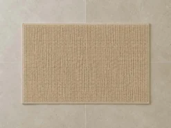 ALFOMBRA BAÑO BEIGE 40X60 ANTIDESLIZANTE