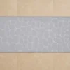 ALFOMBRA BAÑO FORMA GRIS 120X50CM