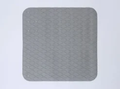 ALFOMBRA DUCHA ANTIDESLIZANTE GRIS 55X55CM