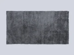 ALFOMBRA WOODS GRIS OSCURO 80X150CM