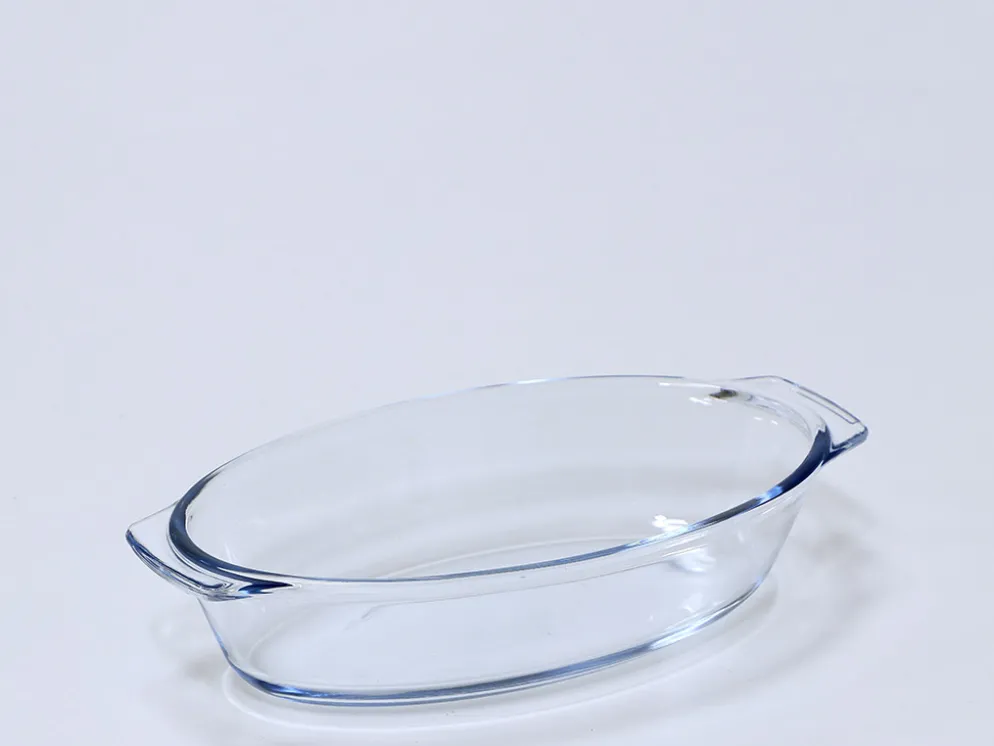 BANDEJA HORNO OVALADA ASAS BOROSILICATO 700ML