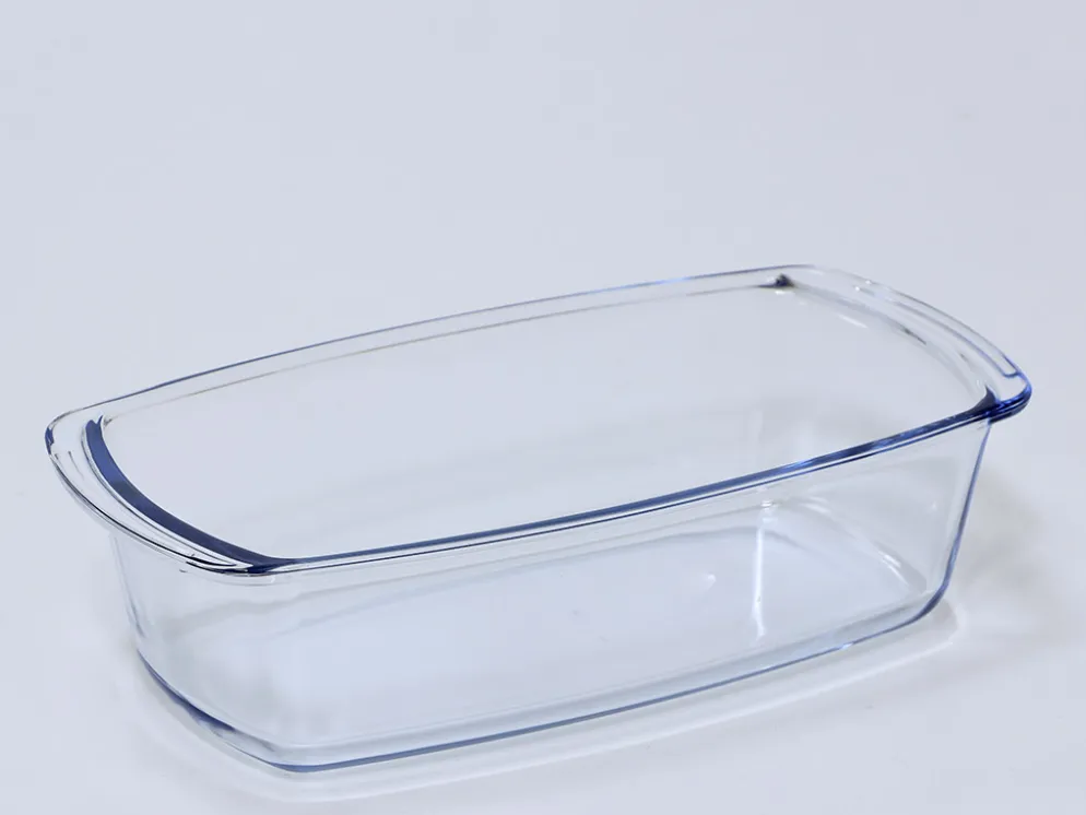 BANDEJA HORNO RECTANGULAR ASAS BOROSILICATO 1.6L