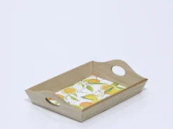 BANDEJA MADERA LIMON 30X21X7 A