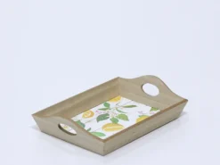 BANDEJA MADERA LIMON 30X21X7 B