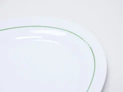 BANDEJA OVAL LINE VERDE 30X21CM