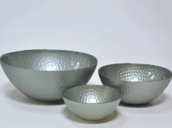 BOL CRISTAL VERDE 15CM