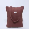 BOLSA ALGODON ROSA VIEJO ACOLCHADA