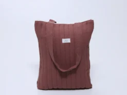 BOLSA ALGODON ROSA VIEJO ACOLCHADA