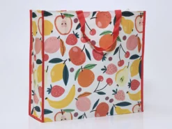 BOLSA COMPRA FRUTA ROJO