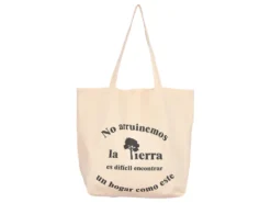 BOLSA COMPRA TELA MENSAJE D 70X50CM