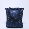 BOLSA CON CREMALLERA BRIDGET FLOR AZUL