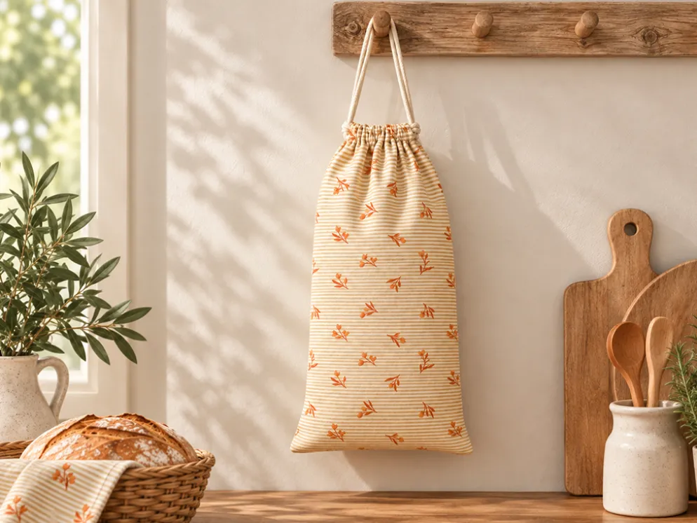 BOLSA DE PAN RAMA TEJA