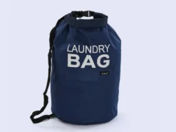 BOLSA LAVANDERIA AZUL OSCURO Ø33X70CM