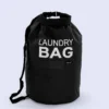 BOLSA LAVANDERIA NEGRA Ø33X70CM