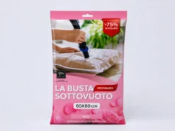 BOLSA VACIO PERFUMADA 60X80 ROSAS