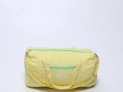 BOLSA VIAJE VICHY AMARILLA