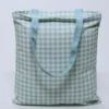 BOLSA VICHY BRIDGET VERDE AGUA CON CREMALLERA