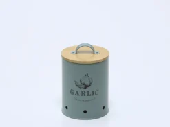 BOTE AJOS TAPA BAMBU VERDE MENTA