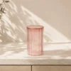 BOTE CRISTAL CON TAPA CORAL GRAND 9X15