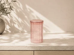 BOTE CRISTAL CON TAPA CORAL GRAND 9X15