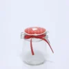 BOTE CRISTAL 700ML TAPA CERAMICA CORAZON