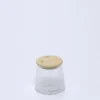 BOTE CRISTAL TAPA BAMBU JAR 680ML