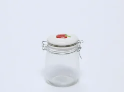 BOTE CRISTAL TAPA PIMIENTO CERAMICA 800ML