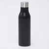 BOTELLA TERMO INOX NEGRO 500ML