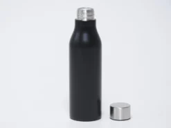 BOTELLA TERMO INOX NEGRO 500ML