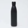BOTELLA TERMO NEGRO INOX 500ML
