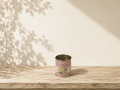 BOTE SIN TAPA LATA DECORADO LIMON 7X7