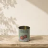 BOTE SIN TAPA LATA DECORADO TOMATE 10X12