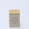 BOTE TE TAPA BAMBU BEIGE