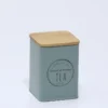 BOTE TE TAPA BAMBU VERDE MENTA