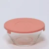 BOWL CON TAPA CRISTAL CORAL 4/5