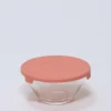 BOWL CON TAPA CRISTAL CORAL 2/5