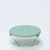 BOWL CON TAPA CRISTAL VERDE 2/5