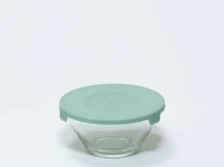 BOWL CON TAPA CRISTAL VERDE 2/5