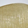 BOWL OVALADO CRISTAL DORADO 26X17X6