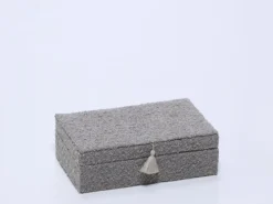 CAJA JOYERO 25CM GRIS