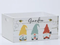 CAJA MADERA ENANITOS GRANDE 36X18X26CM