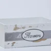 CAJA MADERA LAVANDA GRANDE 38X15X28CM