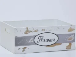 CAJA MADERA LAVANDA GRANDE 38X15X28CM