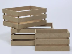 CAJA MADERA NATURAL GRANDE 40X30X16CM