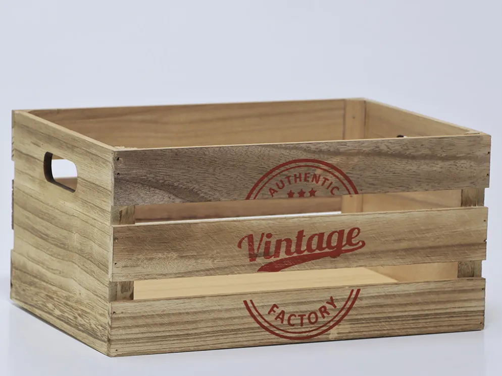 CAJA MADERA SELLO GRANDE 36X18X26CM