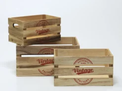 CAJA MADERA SELLO MEDIANO 31X16X21CM