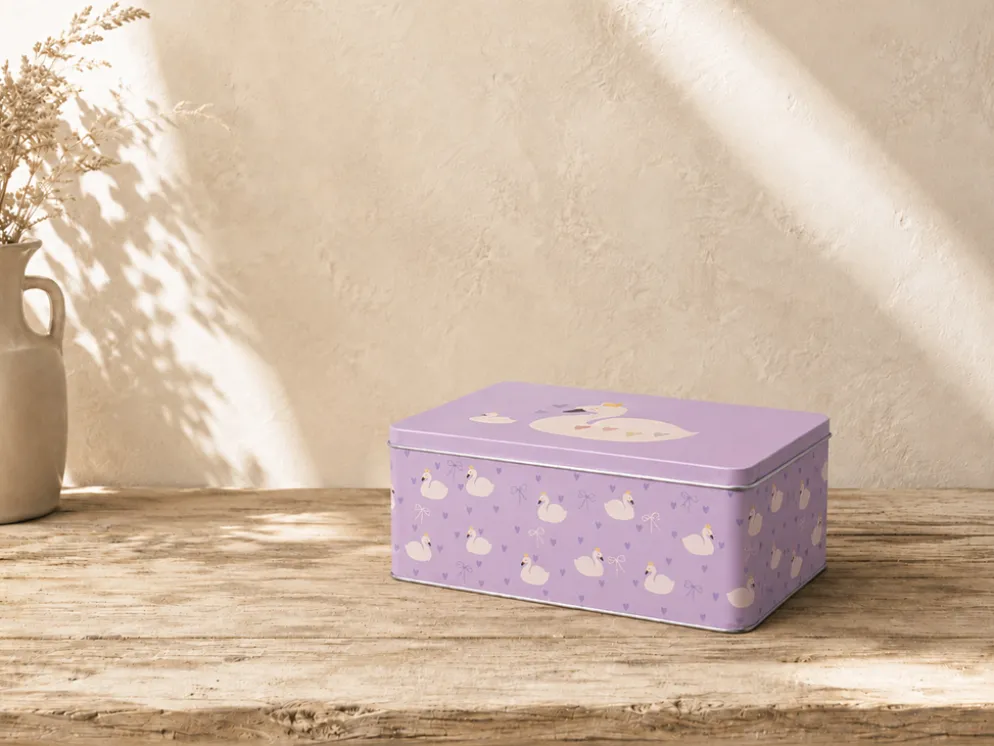 CAJA METALICA CISNE 20X14X8