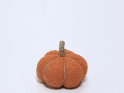 CALABAZA DECORATIVA 17CM NARANJA