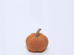 CALABAZA DECORATIVA 13CM NARANJA